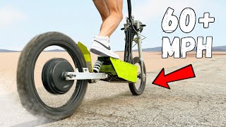 I Built an electric HYPER-Scooter... AGAIN