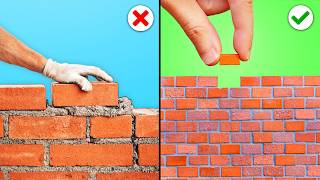 Build Tiny Houses with Mini Bricks