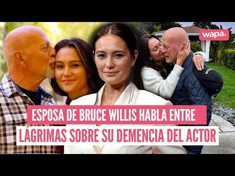 💔😱 ¡IMPACTANTE! Esposa de Bruce Willis rompe en lágrimas 😢 y revela lo peor sobre su demencia