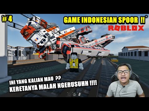 GAME KOCAK INDONESIA SPOOR - ROBLOX INDONESIA PART 4