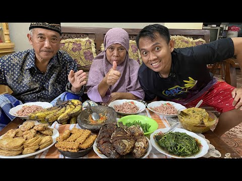 Masakan Terakhir Di Tahun Ini Mujair Goreng Sambal Mentah VCO dan Kari Ayam, Masakan Kampung Spesial