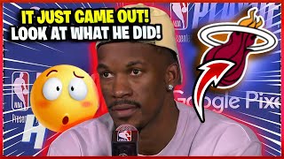 CONFIRMED RIGHT NOW! JIMMY BUTLER IS MAKING HEADLINES! I CAN'T BELIEVE WHAT HE DID!  MIAMI HEAT NEWS