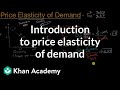 Understanding Price Elasticity of Demand