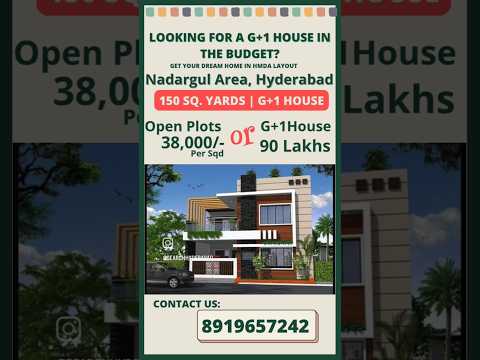 Looking for house or open plots in Nadargul. 38000/- per sq yard.