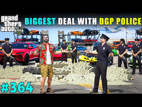 MICHAEL BIGGEST DEAL WITH DGP POLICE OFFICER | GTA V GAMEPLAY #364 | GTA 5