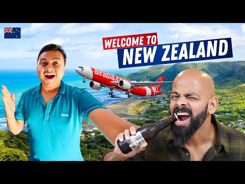 Welcome to New Zealand 🇳🇿 Sydney to Auckland Air Asia X Airbus A330, World's Best Budget Airlines