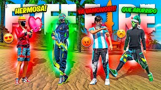 JUGANDO con LA CHAMA y mis AMIGOS por PRIMERA VEZ 😱🔥 *no fue buena idea*