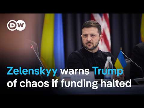 Zelenskyy and US Defense Secretary attempt to pressure Trump | DW News