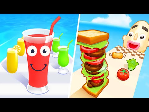 Sandwich Runner | Juice Run - All Level Gameplay Android,iOS - NEW APK SPEEDRUN