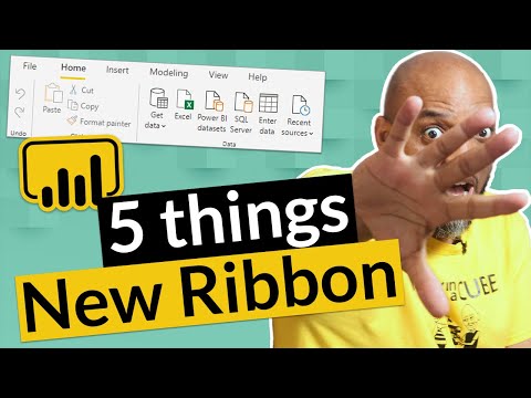 5 AWESOME things about the new ribbon in Power BI Desktop