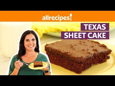 How to Make a Texas Sheet Cake | Get Cookin' | Allrecipes.com