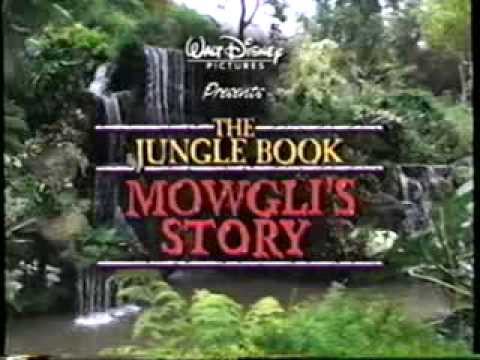 The Jungle Book - Mowgli's Story (1998) Trailer (VHS Capture)