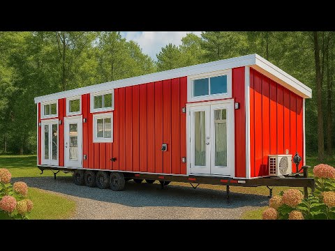 Mint Tiny Homes Red Orca Park Model: Luxurious 399 Sq Ft Living in CA