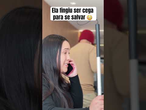 Ela fingiu ser cega para se salvar 😳 #novela #dorama #historias #suspense #drama