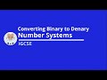 Binary to Denary Conversion Concepts