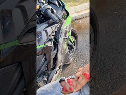 Zx25r baru! Ditabrak ringsek