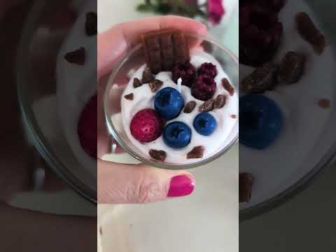 Sweet Candle Latte #candle #candles #diy