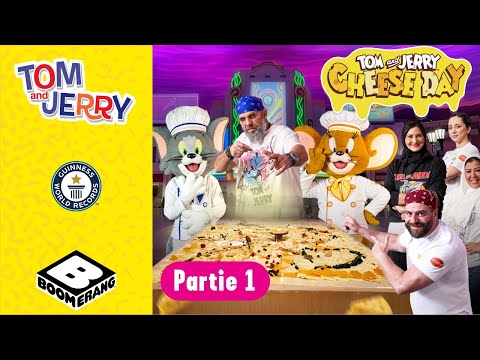 Le plus long plateau de fromage avec Tom et Jerry - Partie1| Record du monde Guinness  @boomerangFR​