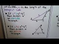 Triangle Properties and Theorems