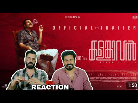 Kalamkaval Official Trailer Reaction Mammootty Vinayakan Jithin k Jose Entertainment Kizhi