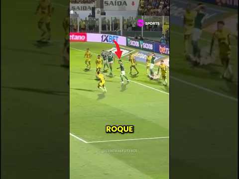 NINGUÉM acreditou no que o VITOR ROQUE fez! #futebol #palmeiras #shortvideos #fy