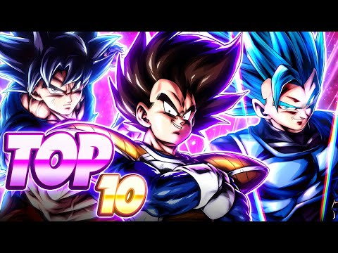 ¡CAE DAIMA y LA BESTIA! TOP 10 MEJORES PERSONAJES 2 PARTE ANIVERSARIO Dragon Ball Legends