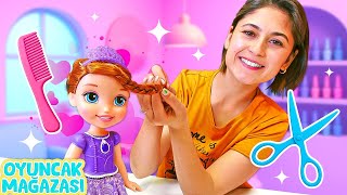 Prenses Sofia ile Saç Bakımı Zamanı! 👑✨ | Oyuncak Mağazası - Kız Oyunları