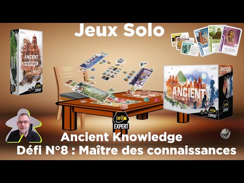 Ancient Knowledge - Héritage - Défi N°8 : Maître des connaissances | Iello Expert | jds