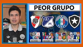 GRUPOS FATALES y GENIALES para los COLOMBIANOS en los SORTEOS de SUDAMERICANA y LIBERTADORES 2026