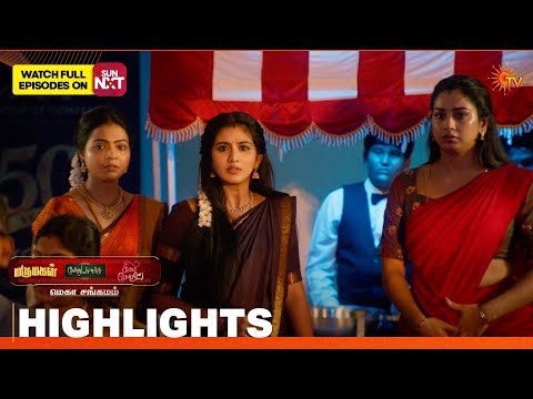 Mega Sangamam Highlights | Marumagal|Moondru Mudichu|Singappenne| 23 Oct 2026 | Tamil Serial |Sun TV