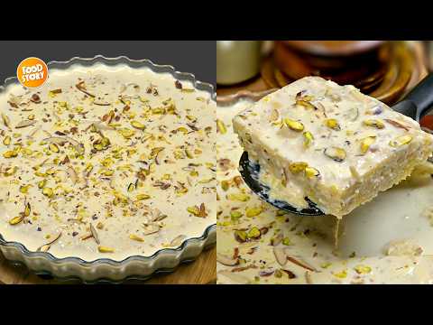 Eid Special Malai Rabdi Cake Recipe, New Super Soft Malai Cake by Samina Food Story