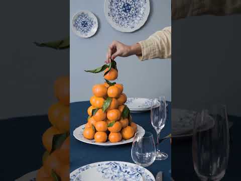 True Blue Table Setting with a Fresh Twist 🍊 | Rosenthal