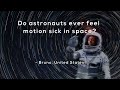 Understanding Motion Sickness and Space Adaptation