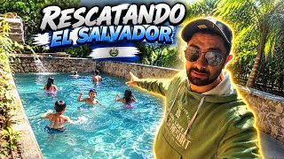 Ayudando al presidente @nayibbukele a rescatar el turismo en El Salvador! Piscinas de Armenia 🇸🇻