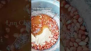 Cacahuètes sucrées/ Caramel d'arachide en 15min pour vos anniversaires, soirée cinéma et autres...😘