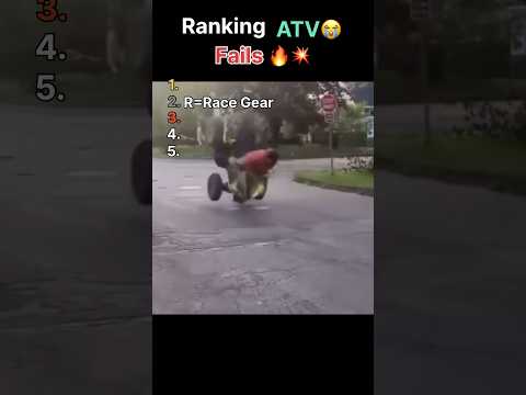 The funniest ATV fails ever!!! #atv #funny
