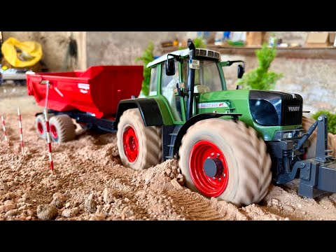 SUPER TRACTORS RC  FENDT STUNNING RIG, RC  TRUCKS