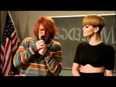 Rihanna skit Rihanna and  shy Ronnie   skit SNL Digital Short