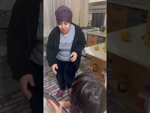 ANNEME TABLET KIRMA ŞAKASI YAPTIM😃