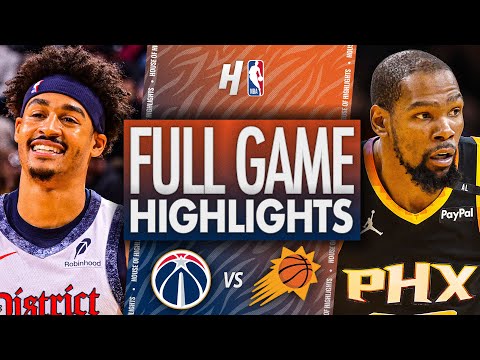 Washington Wizards vs Phoenix Suns - Full Game Highlights | January 25, 2025 NBA Season