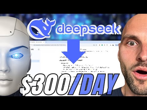 Deepseek R1 - HOW TO  USE DeepSeek TO MAKE $300+ EVERY DAY (Step By Step Tutorial)