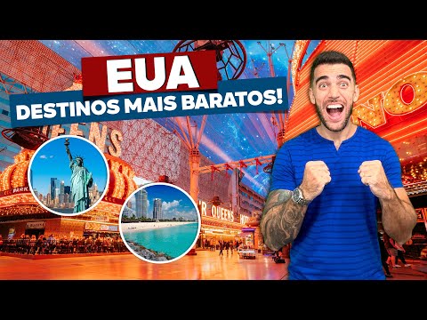 Ranking dos destinos mais baratos dos EUA e quanto custa cada cidade!