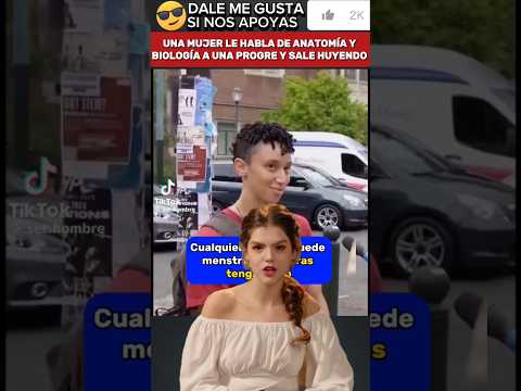 🚨I INSÓLITO: UNA MUJER NEGRA LE HABLA DE ANATOMÍA Y BIOLOGÍA BÁSICA A UNA JOVEN WOKE Y SALE HUYENDO