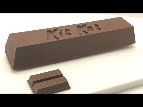 約30倍のクソでかキットカットが作れた【2/2】【夏休みの簡単工作自由研究】【3Dプリンター】