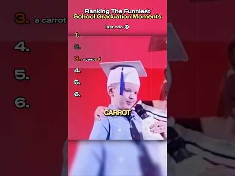 Ranking Funniest School Graduation Moments Part 5 💀 #ranking #tiktok #funny #school
