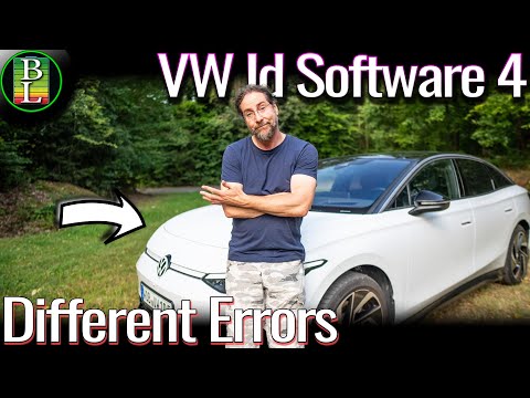 VW Id Software 4.0 - Two Id.7 with different errors