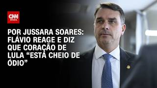 Flávio reage a Lula: "o seu coração está cheio de ódio" | CNN PRIME TIME