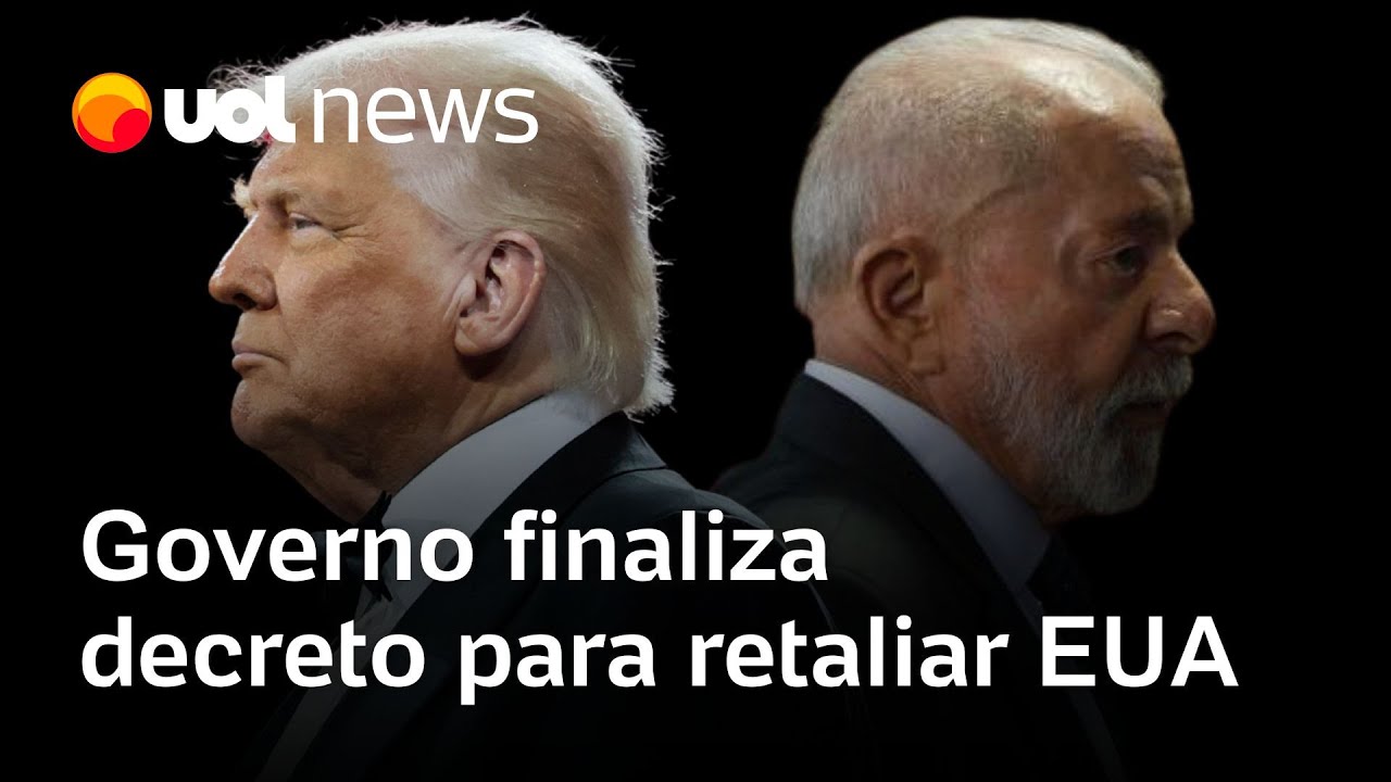 Governo Lula termina decreto que regulamenta Lei de Reciprocidade para retaliar EUA caso necessário