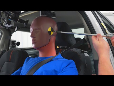 A day in the life of an IIHS crash test dummy