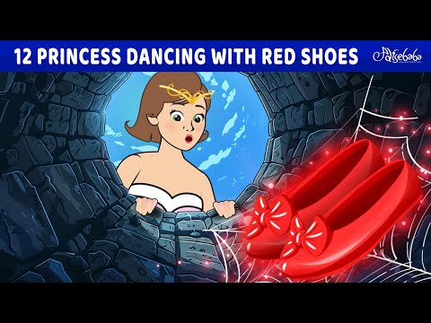 12 Princess with Dancing Red Shoes ✨ | Bedtime Stories | Fairy Tales | बच्चों की नयी हिंदी कहानियाँ